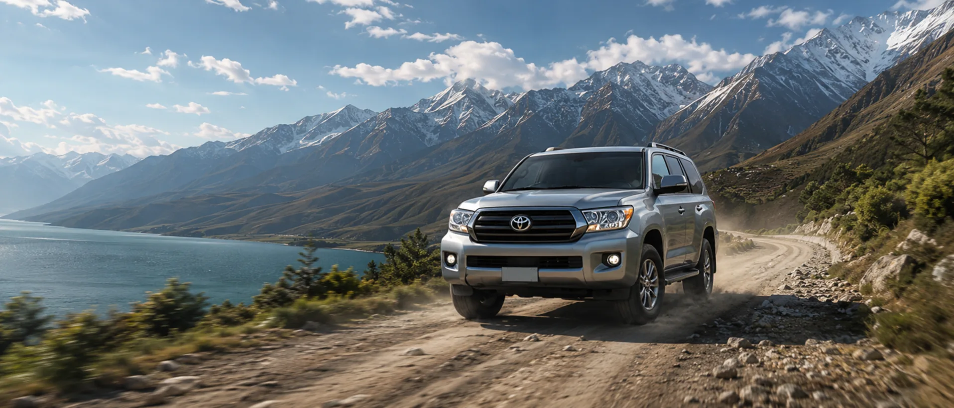 Prepared SilkOffRoad rental vehicle
